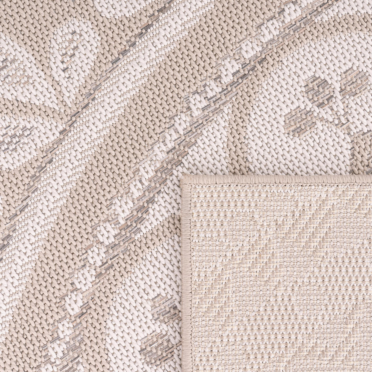 OUTDOORTEPPICH 60/100 cm Brescia 471 - Sandfarben, Textil (60/100cm) - Paco Home