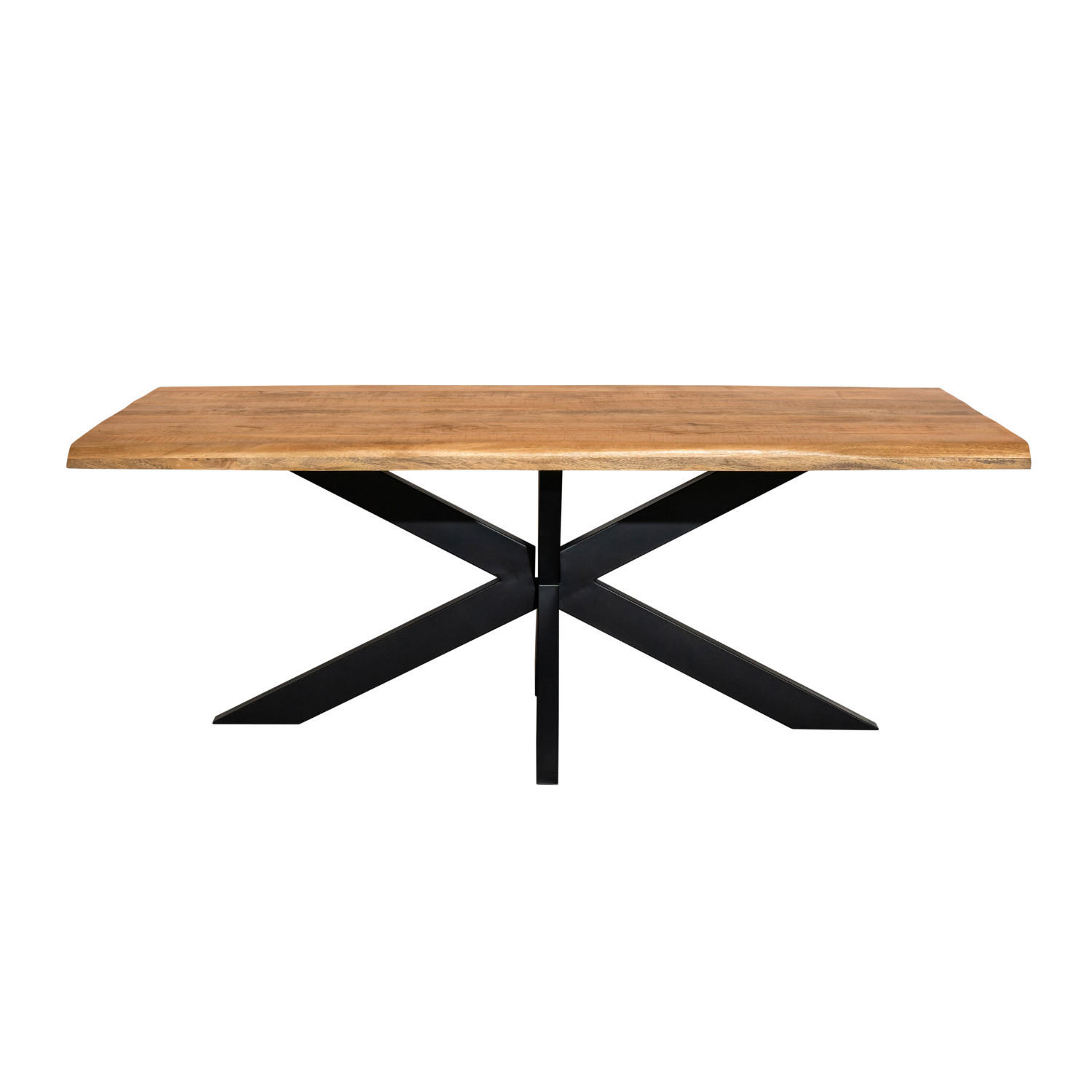 BAUMSTAMMTISCH Denver Braun 100/220/76 cm - Braun, Holz (100/220/76cm) - Starfurn