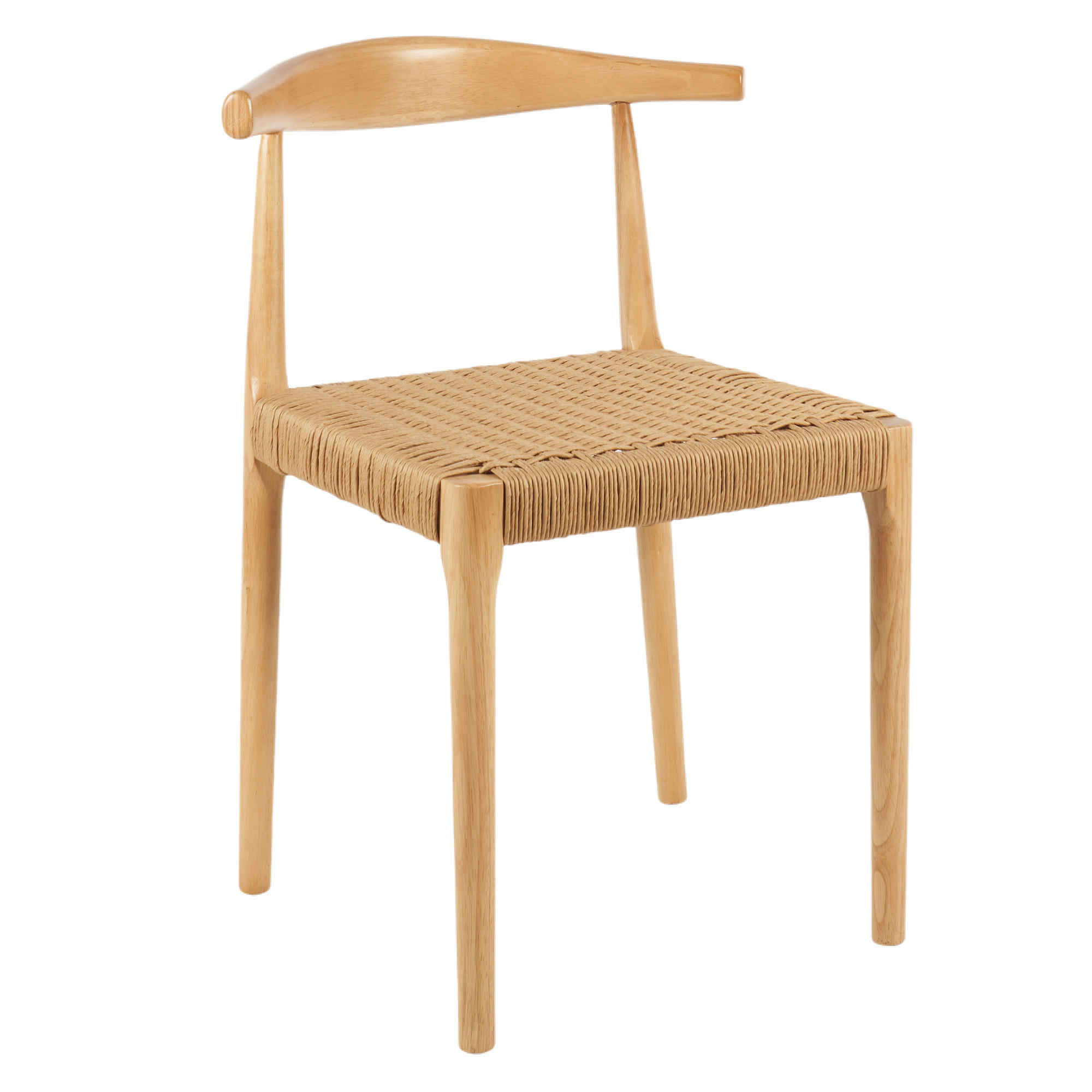 STUHL Krabi Natur 54.5 cm x 80 cm - Braun, Holz (54/80/55cm) - Kenay Home