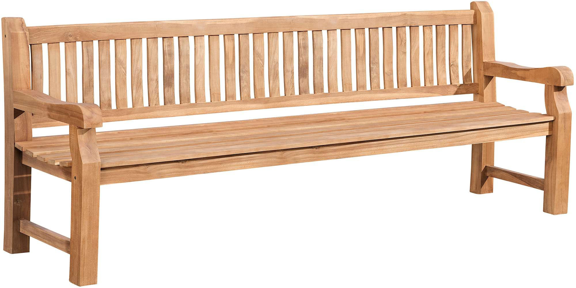 Deluke Gartenbank Teak 240x93x61 cm