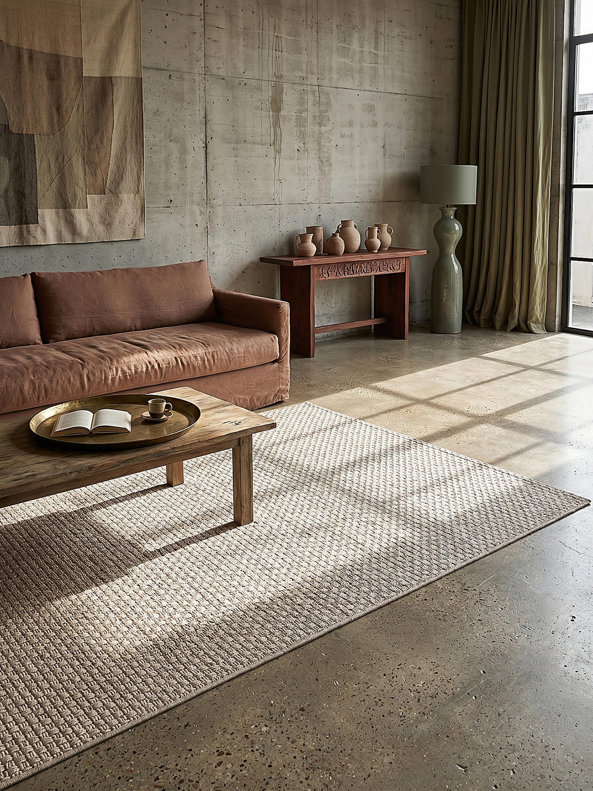 FLACHWEBTEPPICH Uni BROYE Polypropylen Beige 160 x 230 cm - Beige, Textil (160/230cm) - KADIMA DESIGN