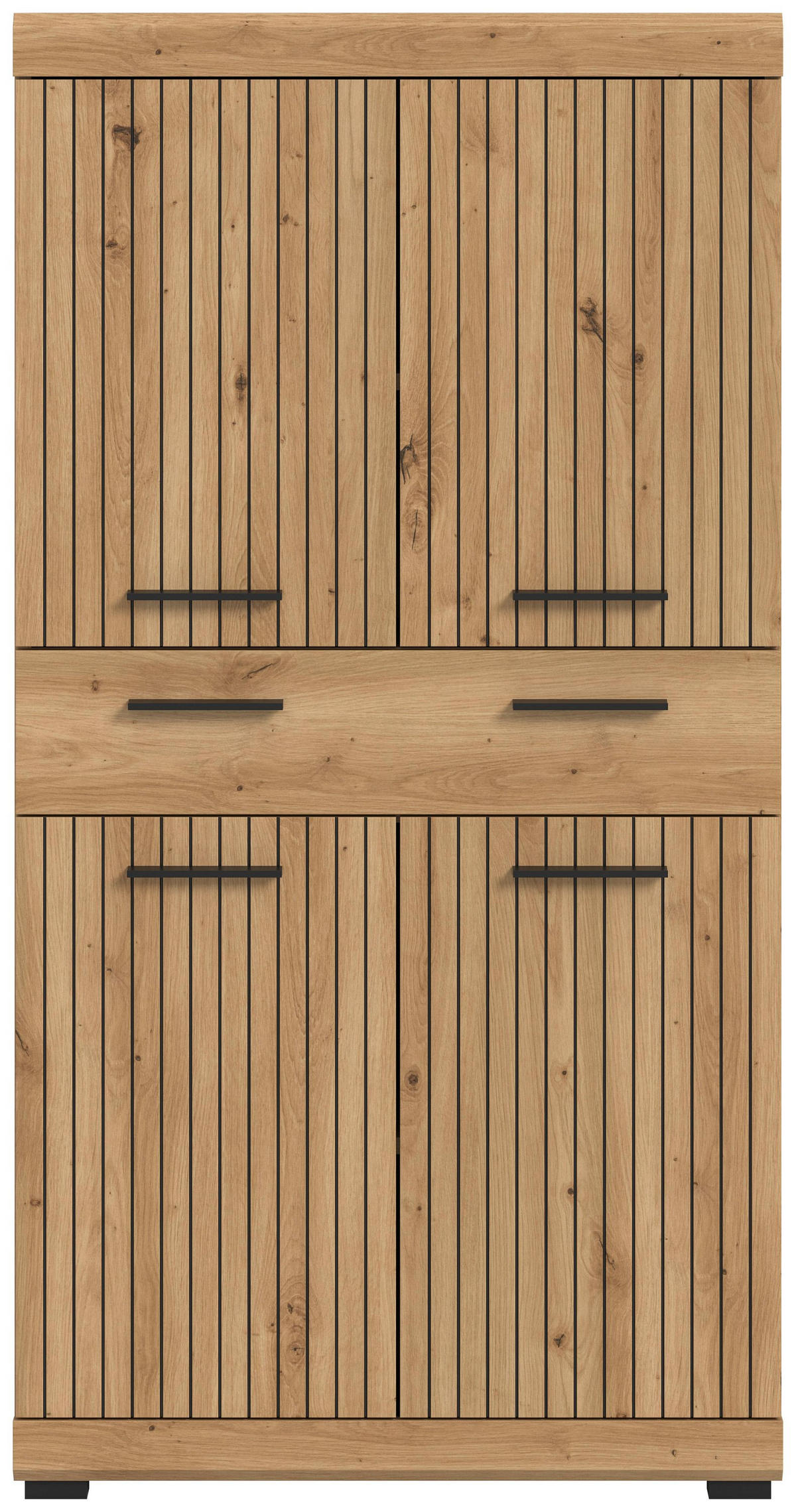 MIDISCHRANK SCOUT (B/H/T: ca. 74/141/31 cm) in Artisan Eiche Nachbildung/Artisan Eiche Nachbildung - Eiche Artisan, Holz (74/141/31cm)