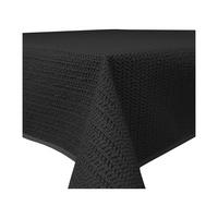 TISCHDECKE Outdoor rechteckig 110/140 cm Schwarz - Schwarz, Kunststoff (110/140cm) - TiborTex