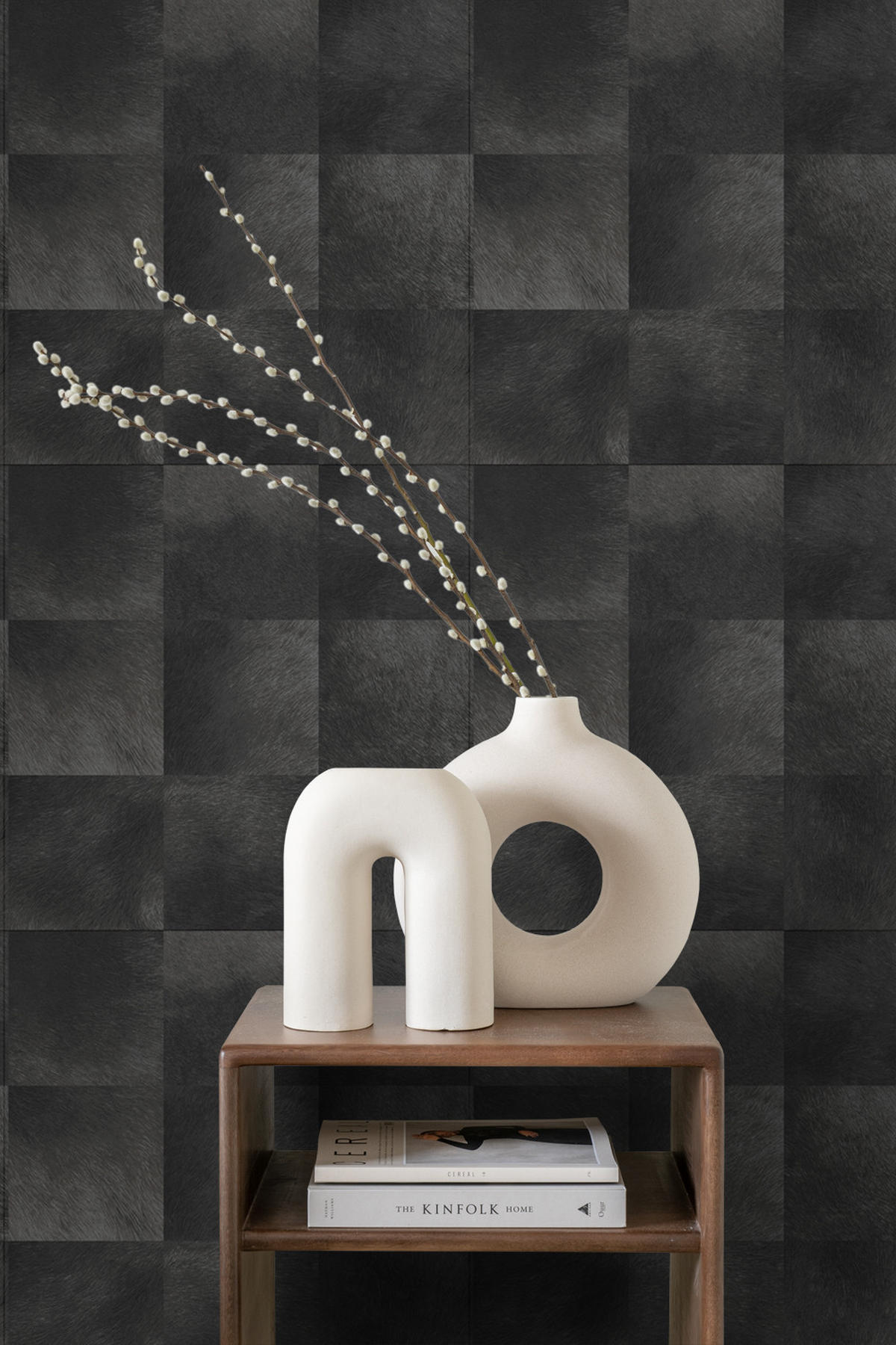 TAPETE Tierhautmuster 53 cm x 10.05 m - Schwarz, Papier (53/1000cm) - Origin Wallcoverings