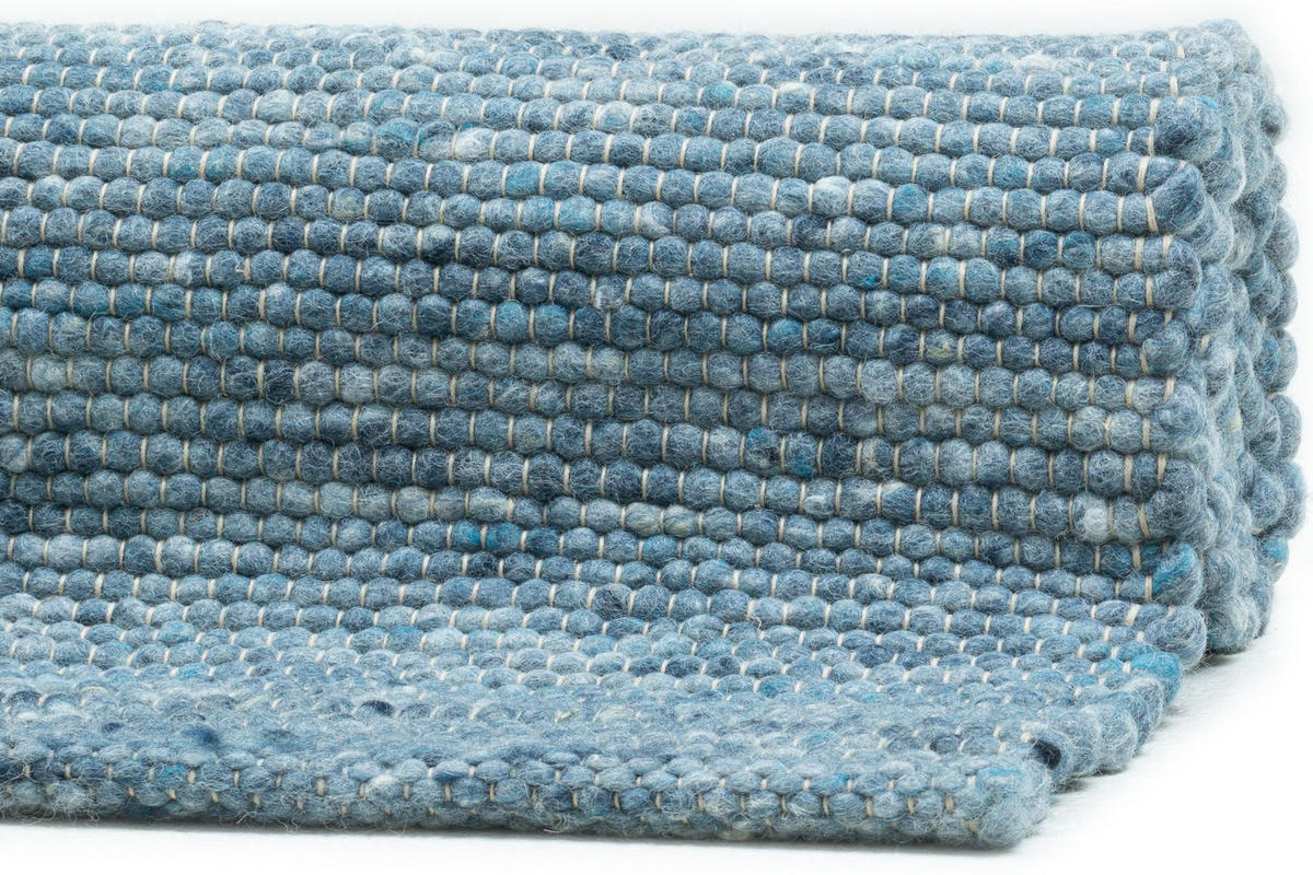 WEBTEPPICH Hörnum 120x180 cm - Blau, Textil (120/180cm) - Sansibar SYLT