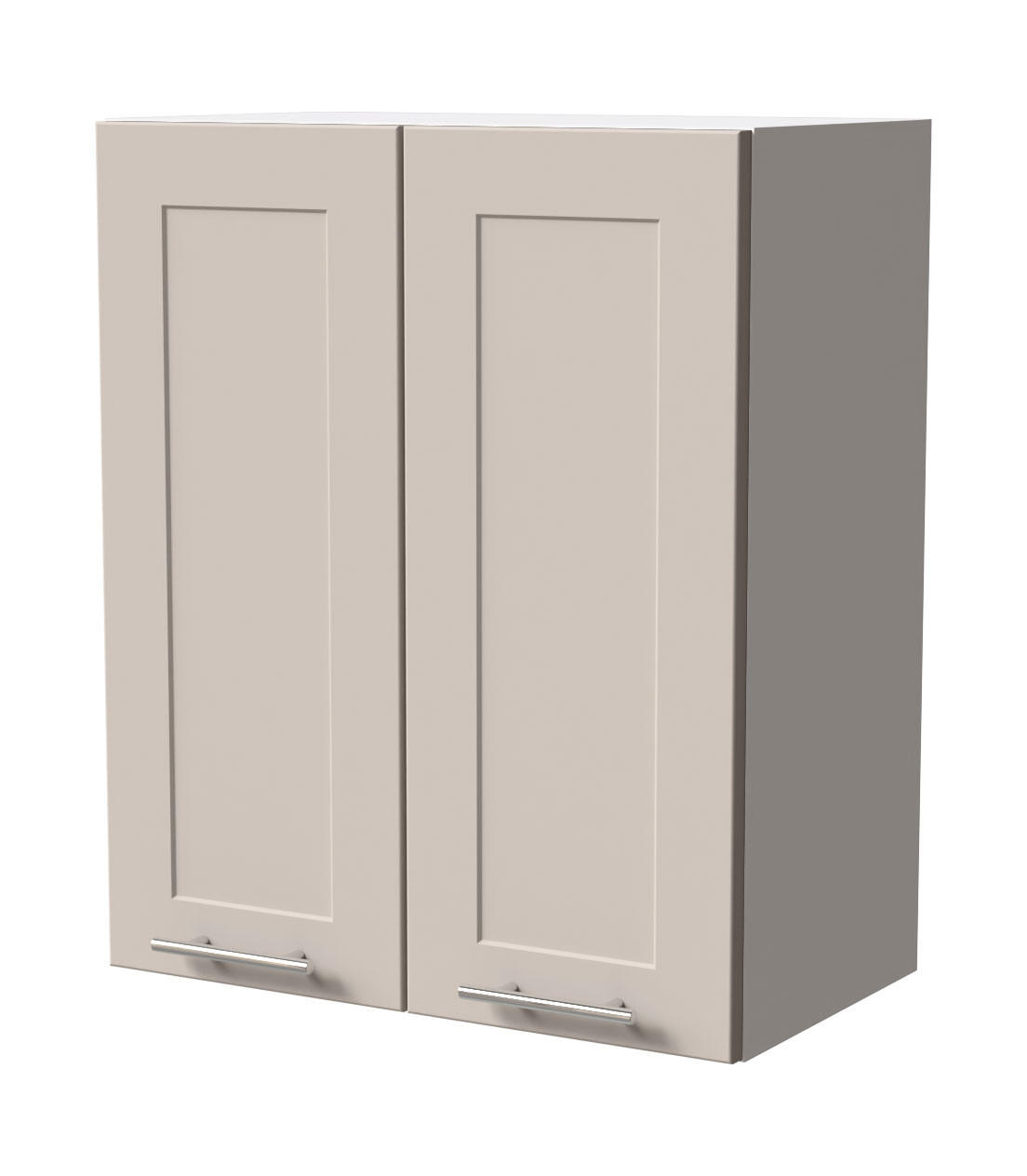 HÄNGESCHRANK Oslo W3/60 Weiß / Kaschmir Matt 60 / 32,5 / 72cm - Kaschmir/Weiß, Holz/Holzwerkstoff (60/72/32.5cm) - Feldmann-Wohnen