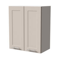 HÄNGESCHRANK Oslo W3/60 Weiß / Kaschmir Matt 60 / 32,5 / 72cm - Kaschmir/Weiß, Holz/Holzwerkstoff (60/72/32.5cm) - Feldmann-Wohnen