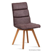 ESSZIMMERSTUHL (6er-Set) Dixie 47x92x60 Eiche geölt/Braun - Eichefarben/Braun, Kunststoff (60/92/47cm) - 58aufmkessel