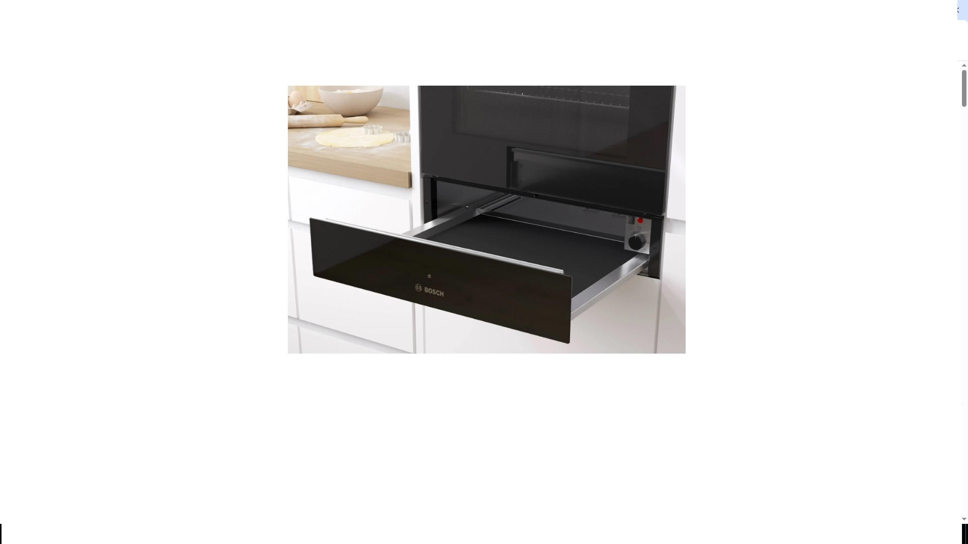 OHREVNÁ ZÁSUVKA BOSCH BIC630NB1 - Bosch