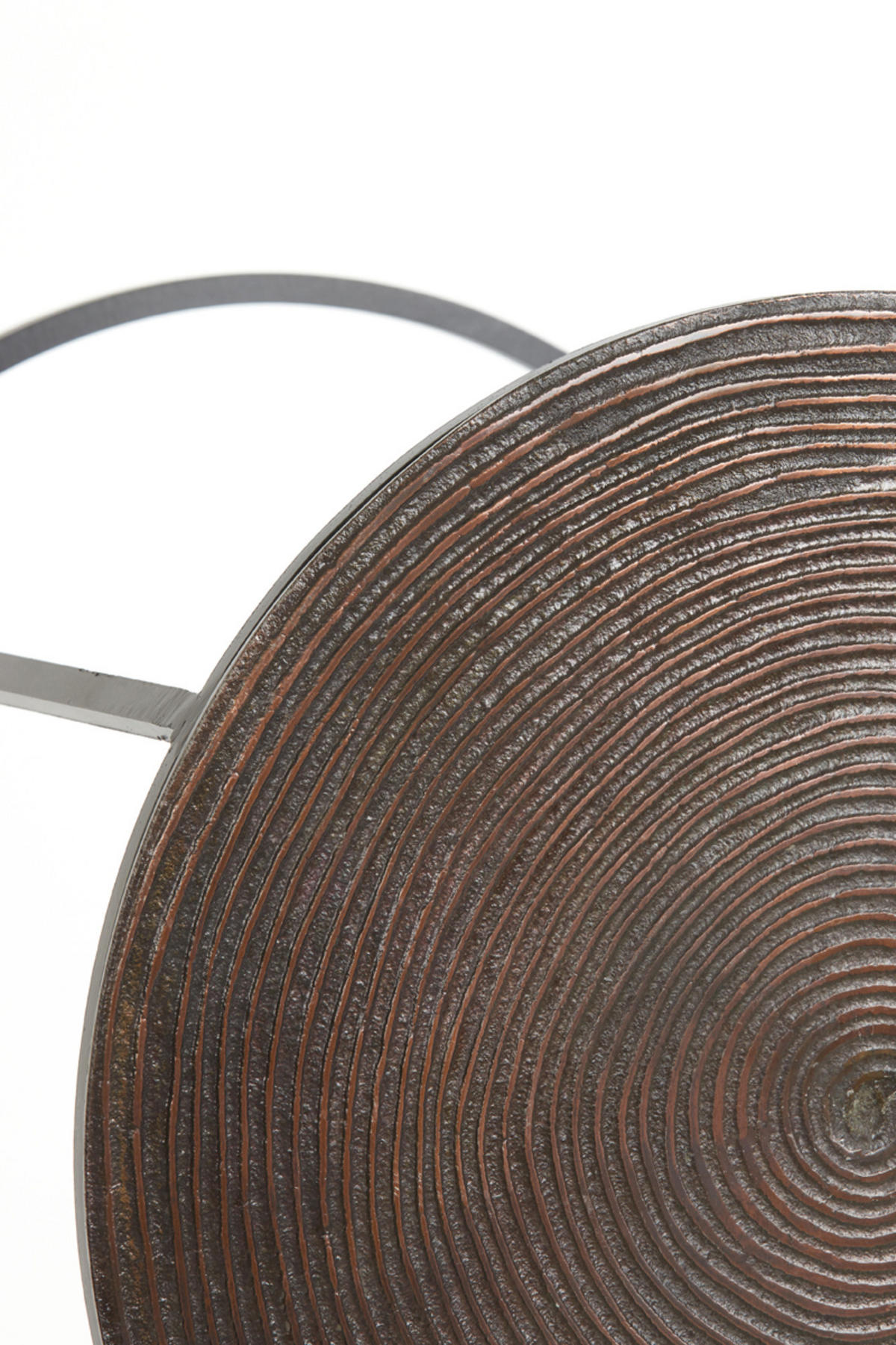 BEISTELLTISCH Talca Bronze Ø49/52 cm 2er-Set - Messingfarben/Bronzefarben, Metall (49/49/50.5cm) - Light & Living