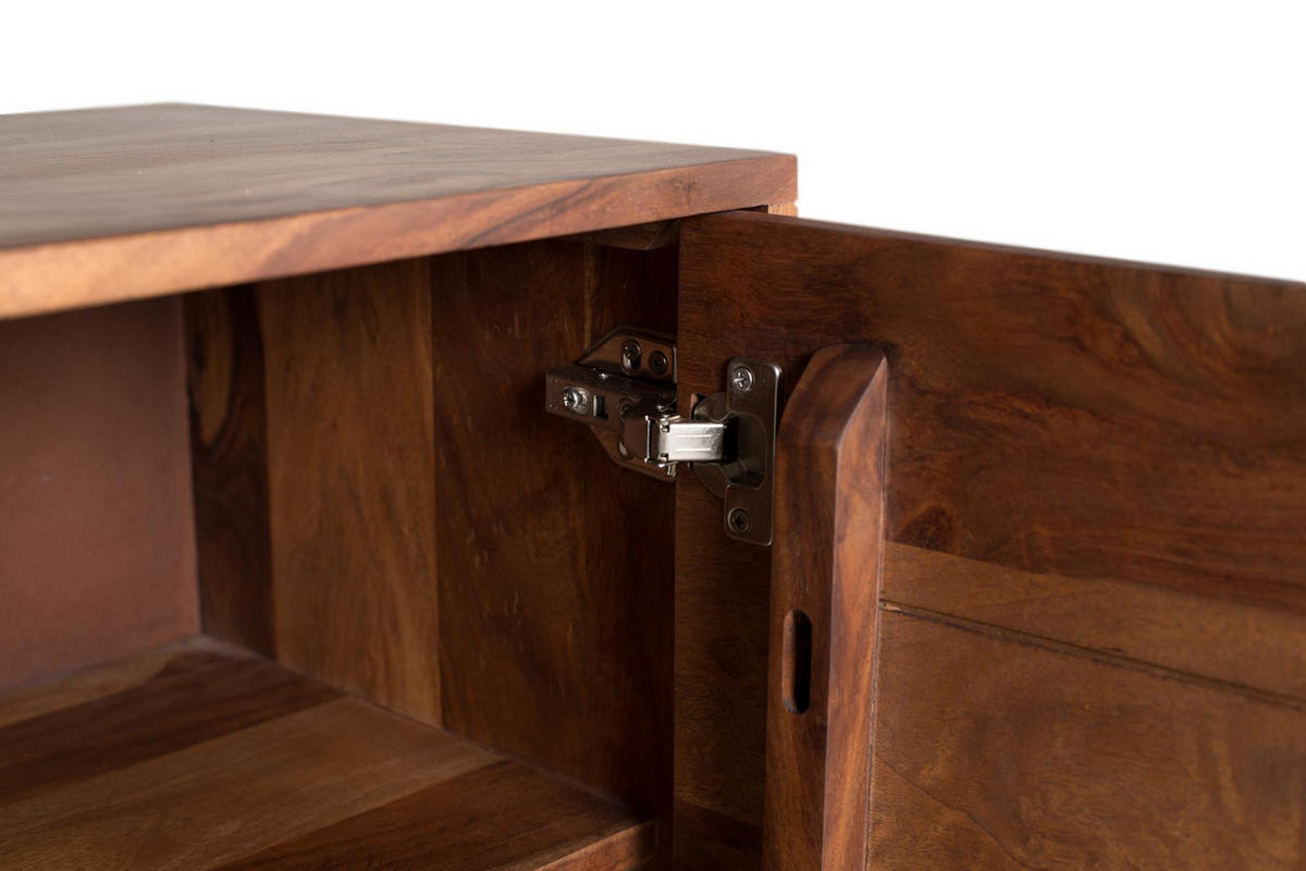 SIDEBOARD mit 4 Türen aus Palisanderholz - Braun, Holz (45/90/175cm) - Giner y Colomer