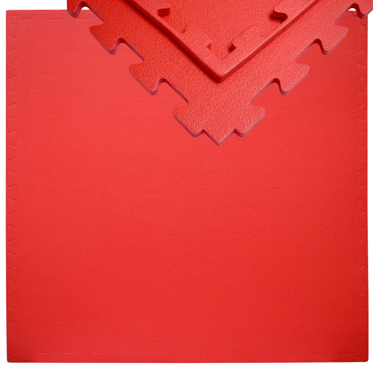 PUZZLEMATTE 90x90x1.2 cm, Rot - Rot, Kunststoff (90/90cm) - eyepower