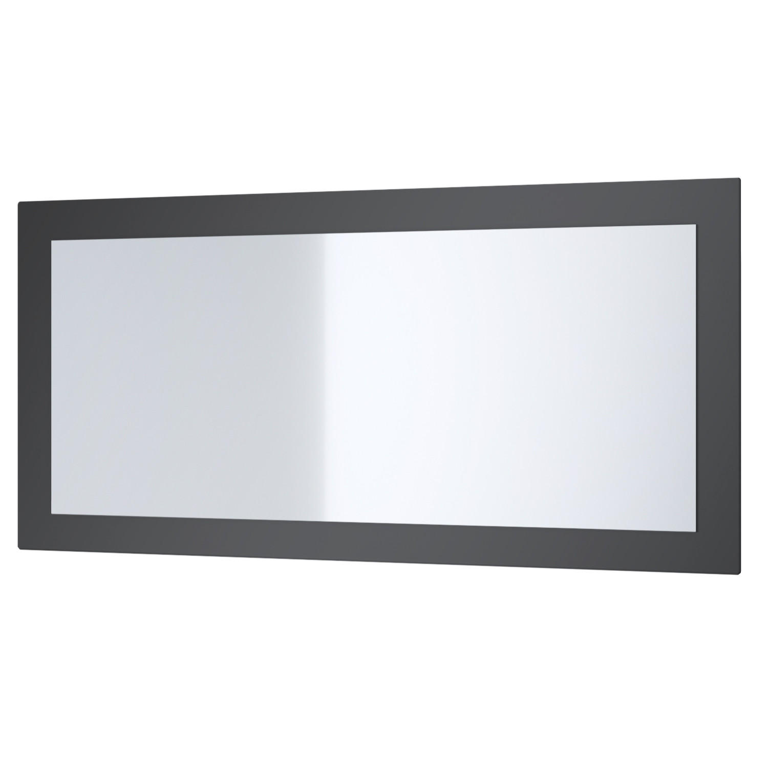 SPIEGEL Lima Schwarz matt - Schwarz, Holzwerkstoff (89/45/2cm) - Vladon