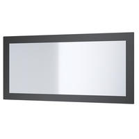 SPIEGEL Lima Schwarz matt - Schwarz, Holzwerkstoff (89/45/2cm) - Vladon