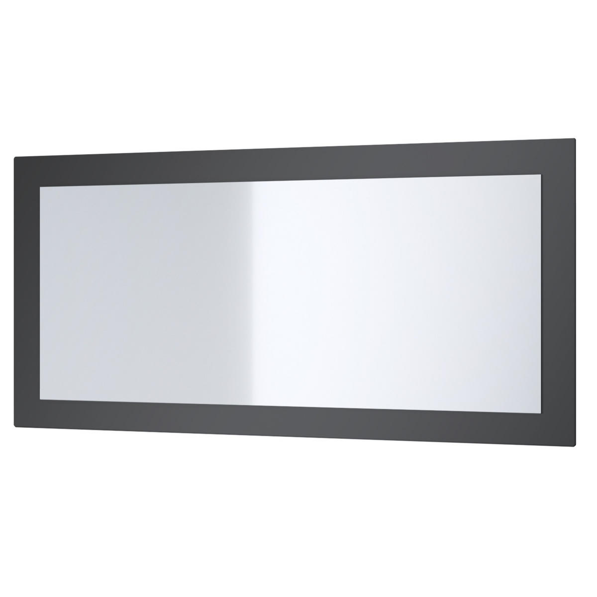 SPIEGEL Lima Schwarz matt - Schwarz, Holzwerkstoff (89/45/2cm) - Vladon