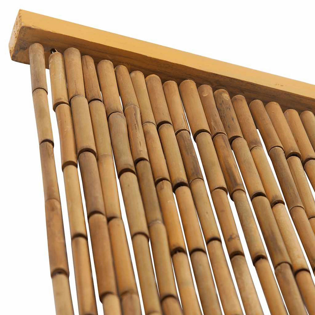 INSEKTENSCHUTZ Türvorhang Bambus 120/220 Cm - Braun, Naturmaterialien (120/220/220cm) - vidaXL