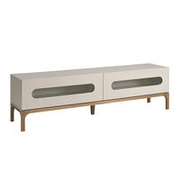 TV-ELEMENT Grau Walnuss 180/41/51 cm - Walnussfarben/Grau, Holzwerkstoff (180/51/41cm) - ANGEL CERDA