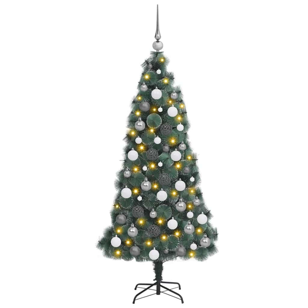 vidaXL Weihnachtsbaum Grün 210 cm