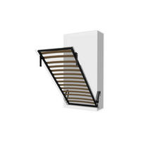 SCHRANKBETT Morphy Einbaubares 96x190 Vertikal - Weiß, Holz (96/190cm) - WallBedKing