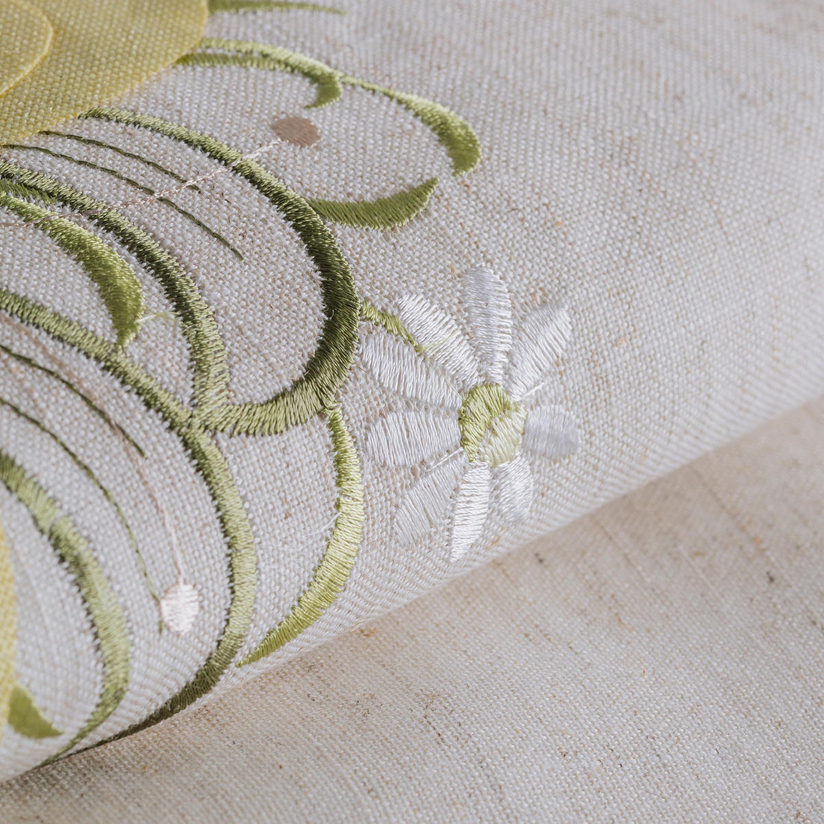 TISCHLÄUFER Borbovera - Beige, Textil (174/35/1cm) - home&you