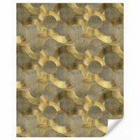 TAPETE - Modern - Geometrisch - Gold - 220x280 cm - Goldfarben, Papier (220/280cm) - OnlyWow