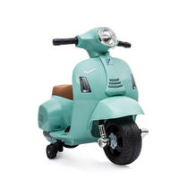 ELEKTROMOTORRAD Vespa grün GTS Super Sport, Roller, Frontleuchten, Hupe - Grün, Kunststoff (66/38/52cm) - Moni