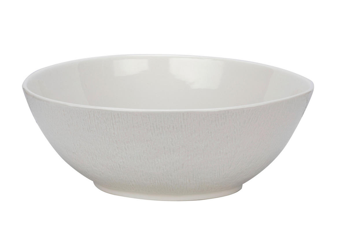 SALATSCHÜSSEL Haruki in Weiß - Weiß, Keramik (22.1/19.6/8cm) - Mömax