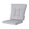 GARTENKISSEN Manchester 95/46 cm - Hellgrau, Textil (46/5/95cm) - Madison