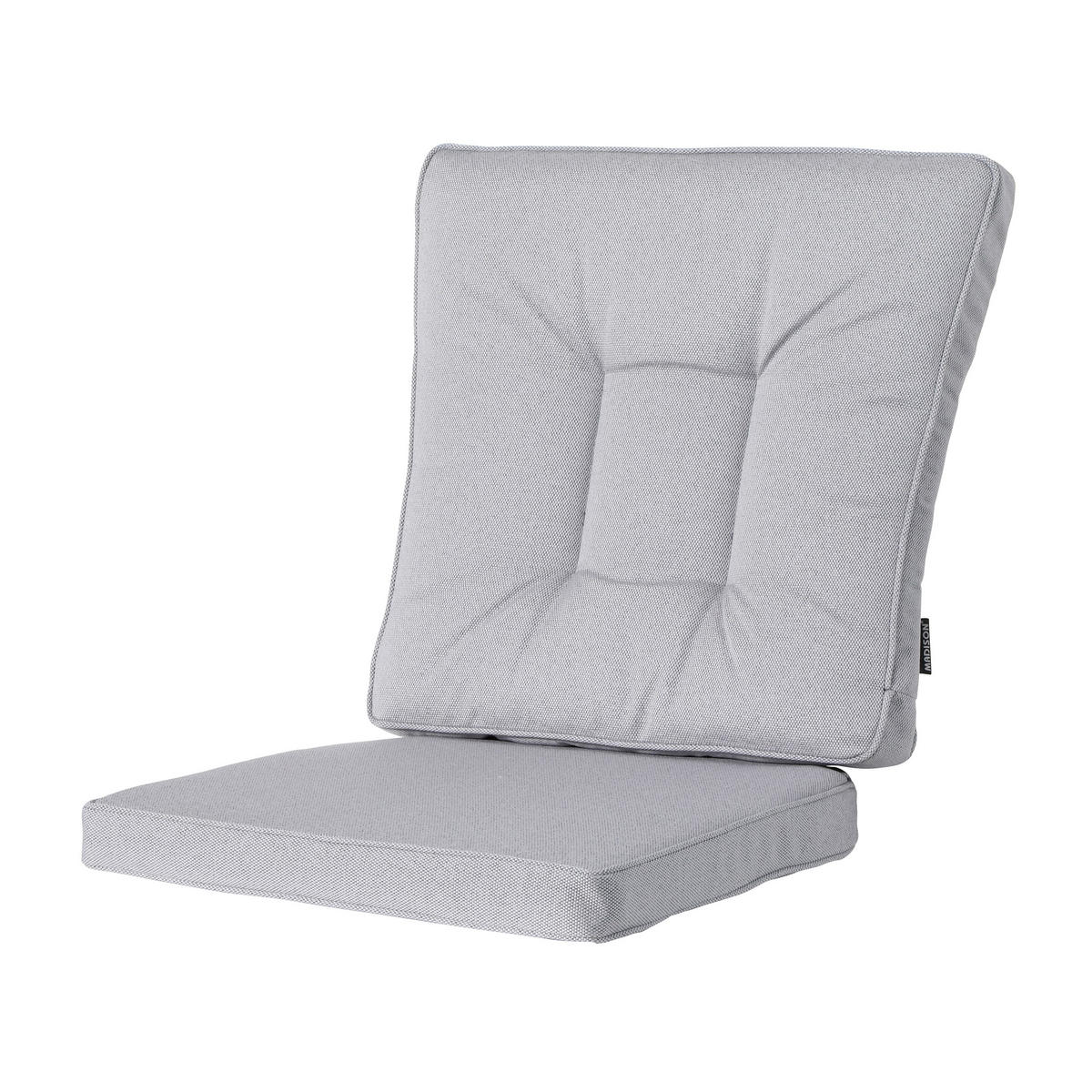 GARTENKISSEN Manchester 95/46 cm - Hellgrau, Textil (46/5/95cm) - Madison