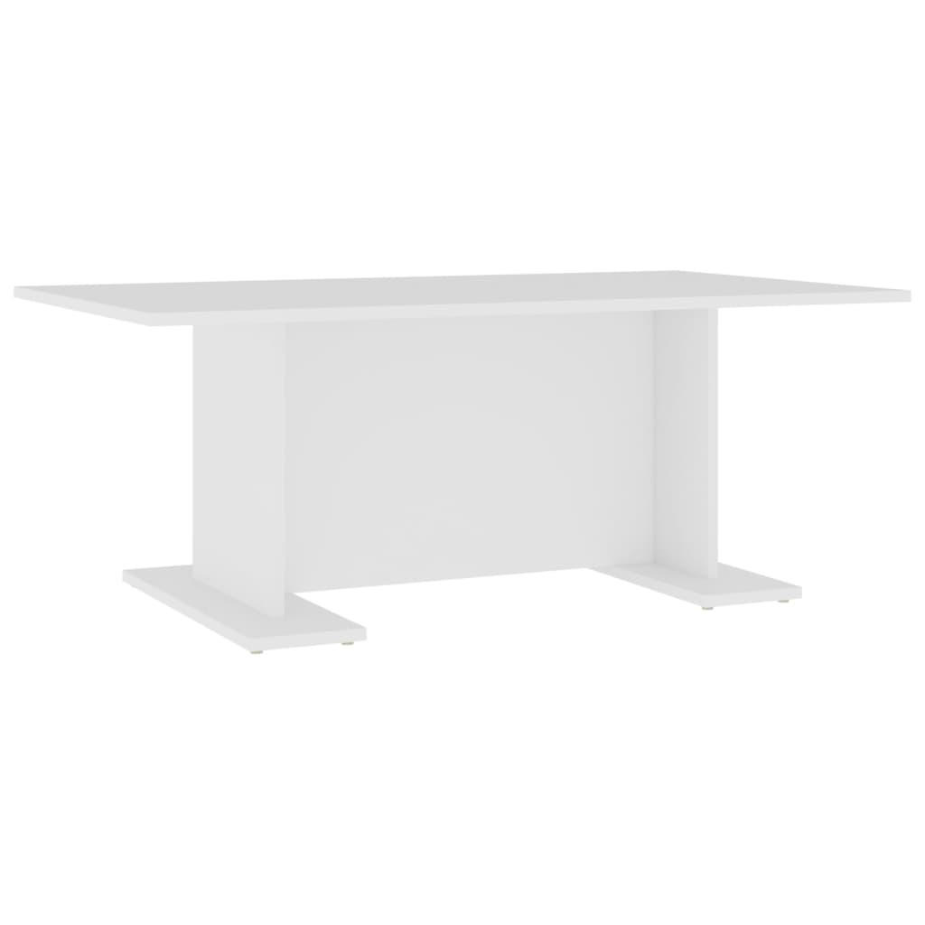COUCHTISCH Weiß 103,5x60x40 cm Holzwerkstoff - Weiß, Holzwerkstoff (103.5/60/40cm) - furnicato