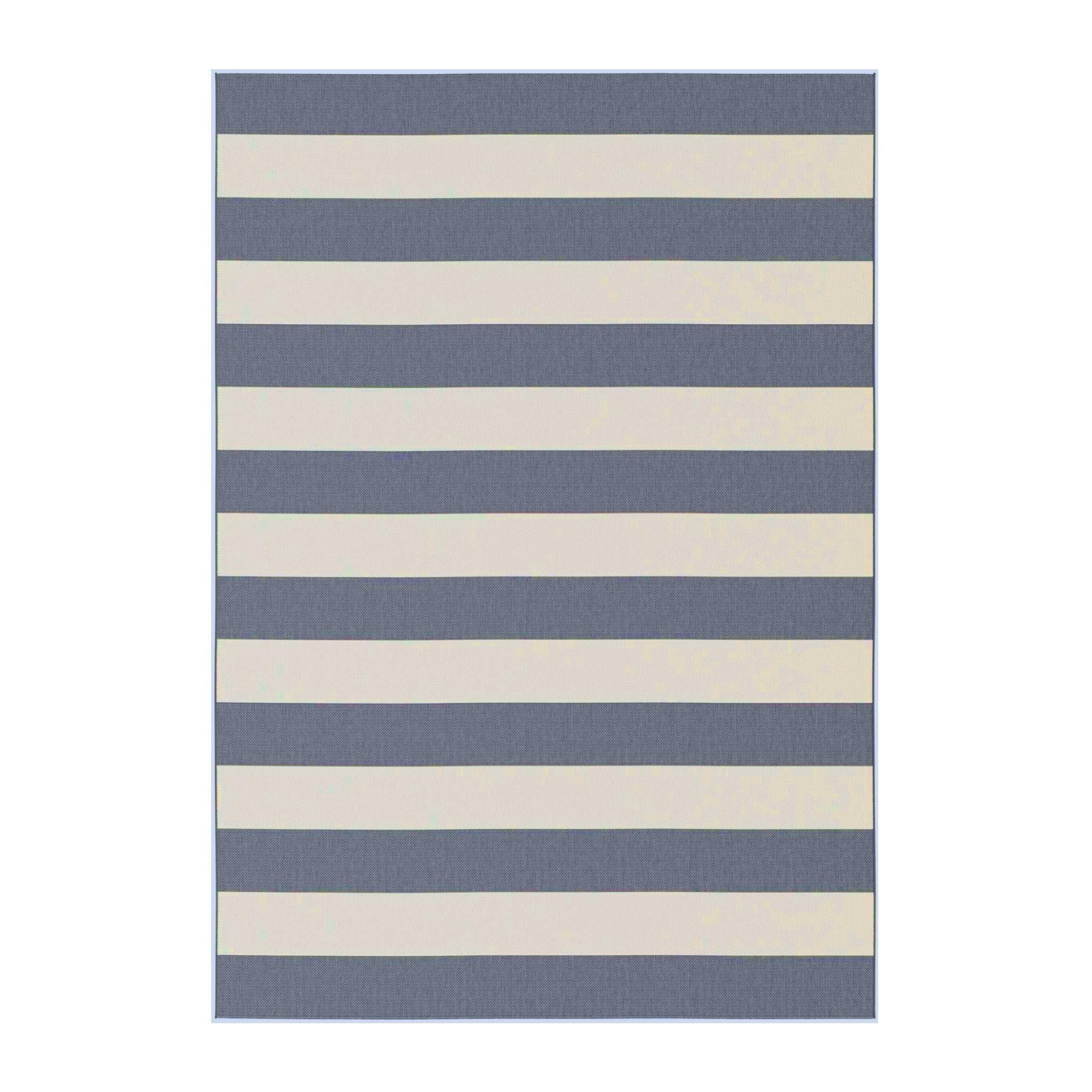 TEPPICH für Innen und Außen blau - Blau, Textil (140/200cm) - AFK Living