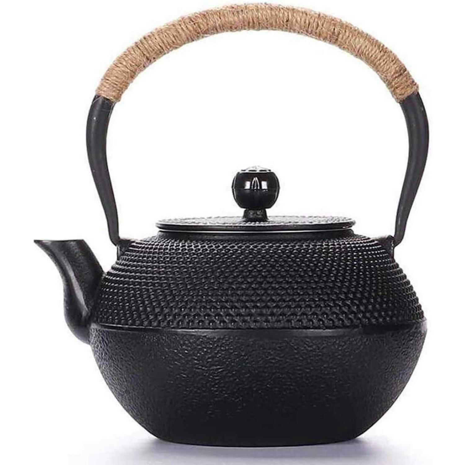 TEEKANNE Gusseisen 1200ml Schwarz - Multicolor, Metall (18.6/18.6cm)
