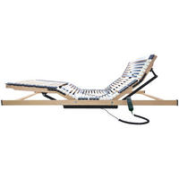 ELEKTRISCHER Lattenrost 44 Leisten 140x200cm 8,5 cm Hoch 7-Zonen bis 300 kg - Weiß/Naturfarben, Holz (140/200cm) - Matratzen Perfekt