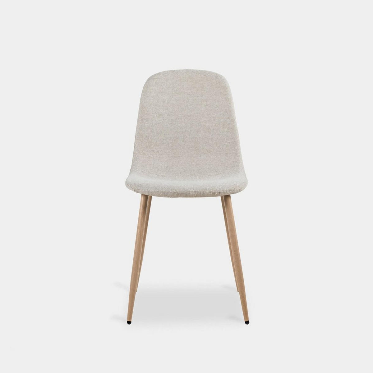 ESSZIMMERSTUHL Ellis Beige 43 cm x 87 cm 4er-Set - Beige, Textil (43/87/54cm) - Klast Home