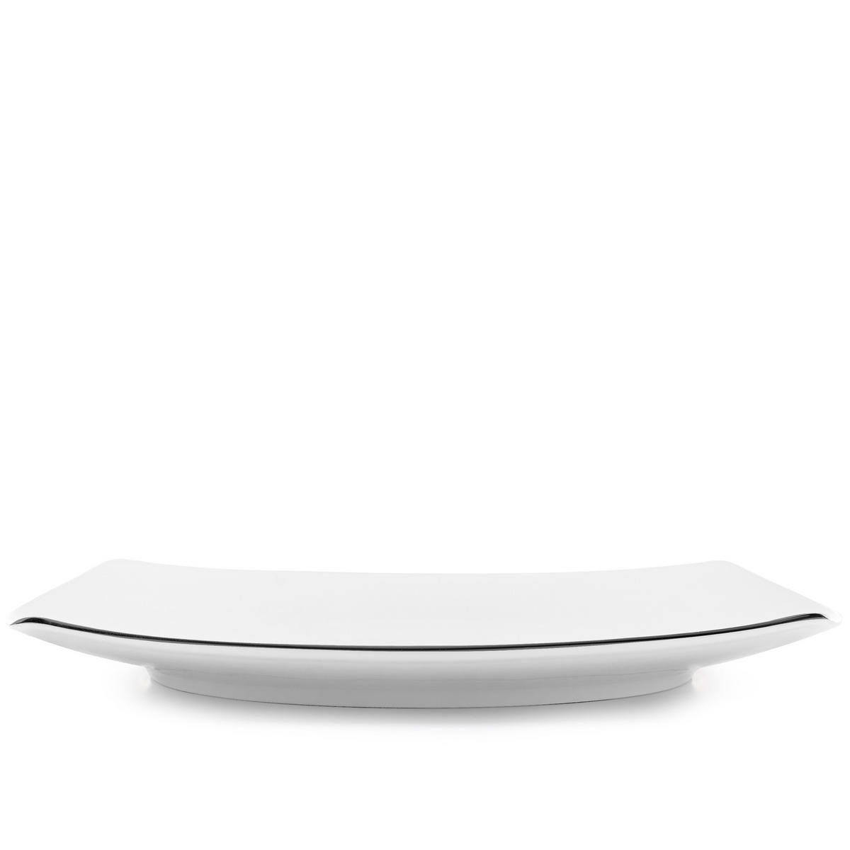SPEISETELLER CARLINA 6-tlg - Weiß, Keramik (25.5cm) - KONSIMO®