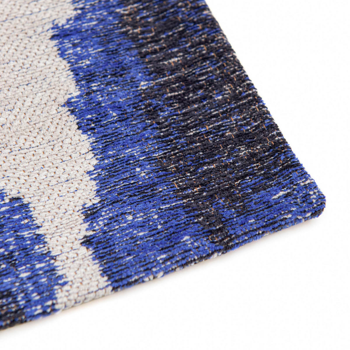 TEPPICH Ikat Ultramarine 80/150 cm - Blau, Textil (80/150cm) - Lola&Moi
