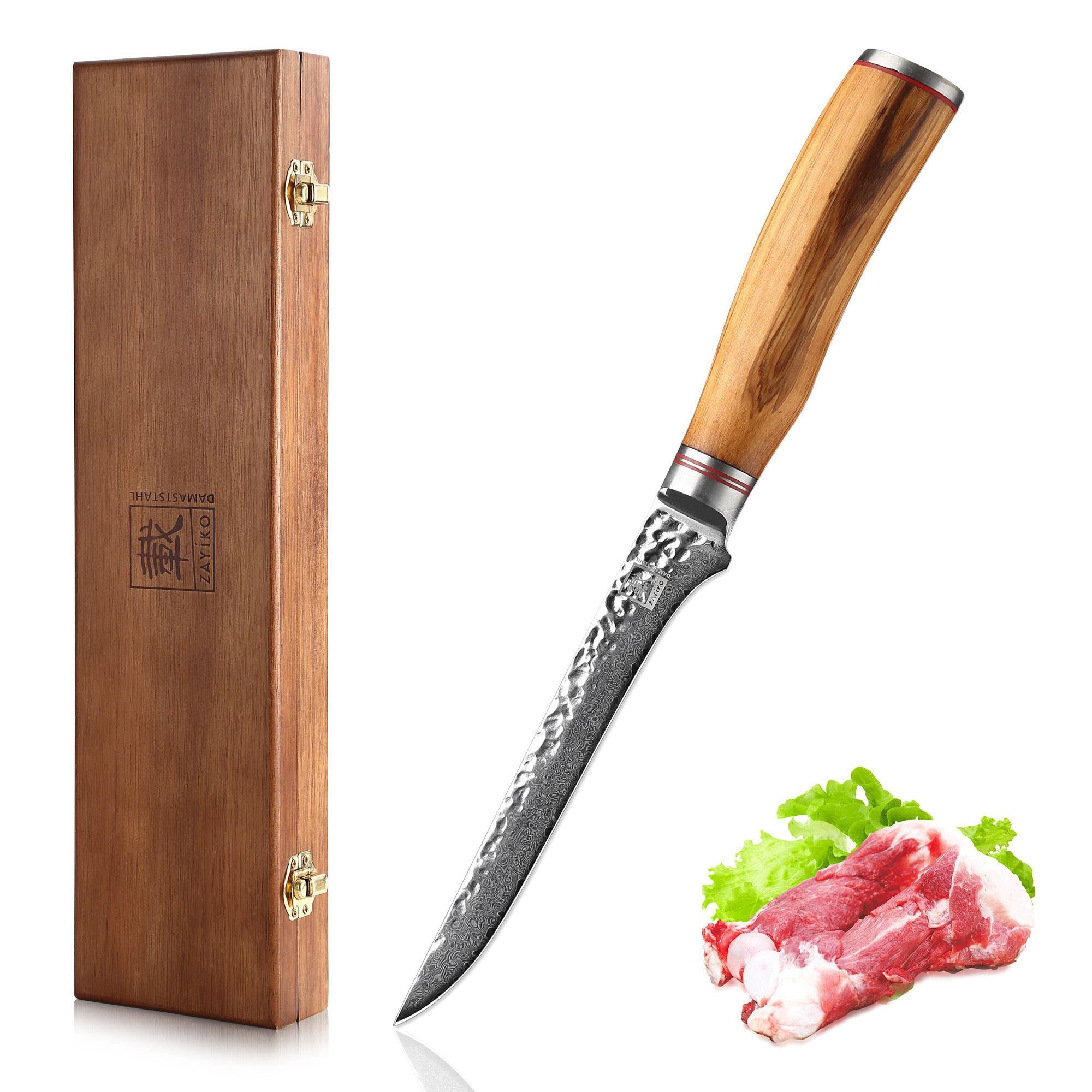 Zayiko Ausbeinmesser Braun 30 cm
