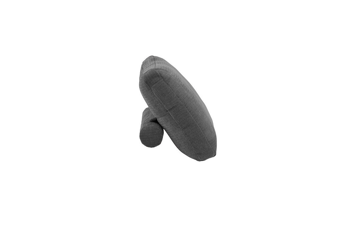 RÜCKENKISSEN SEPHI Anthrazit Cord - Anthrazit, Textil (70/20cm) - KAWOLA