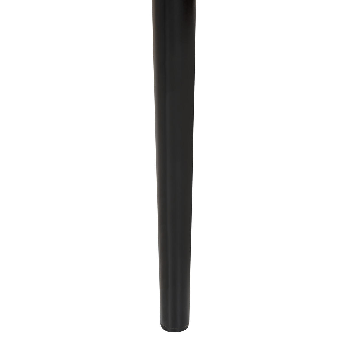 JÍDELNÍ ŽIDLE sada 2 ks Kov černá/béžová Kobuk - černá/béžová, kov (52/75/46cm) - Beliani