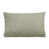 KISSENHÜLLE HYggelig No.2 Block Cord-Samt taupe-grau 50/30 cm - Greige, Textil (30/50cm) - beties Heimtextil
