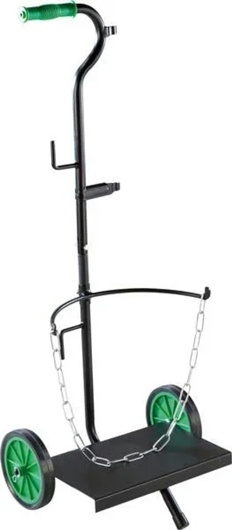 GARTENWAGEN, für Gasflaschen, Stahl, pulverbeschichtet - Schwarz, Metall (385/309/907cm) - Westfalia