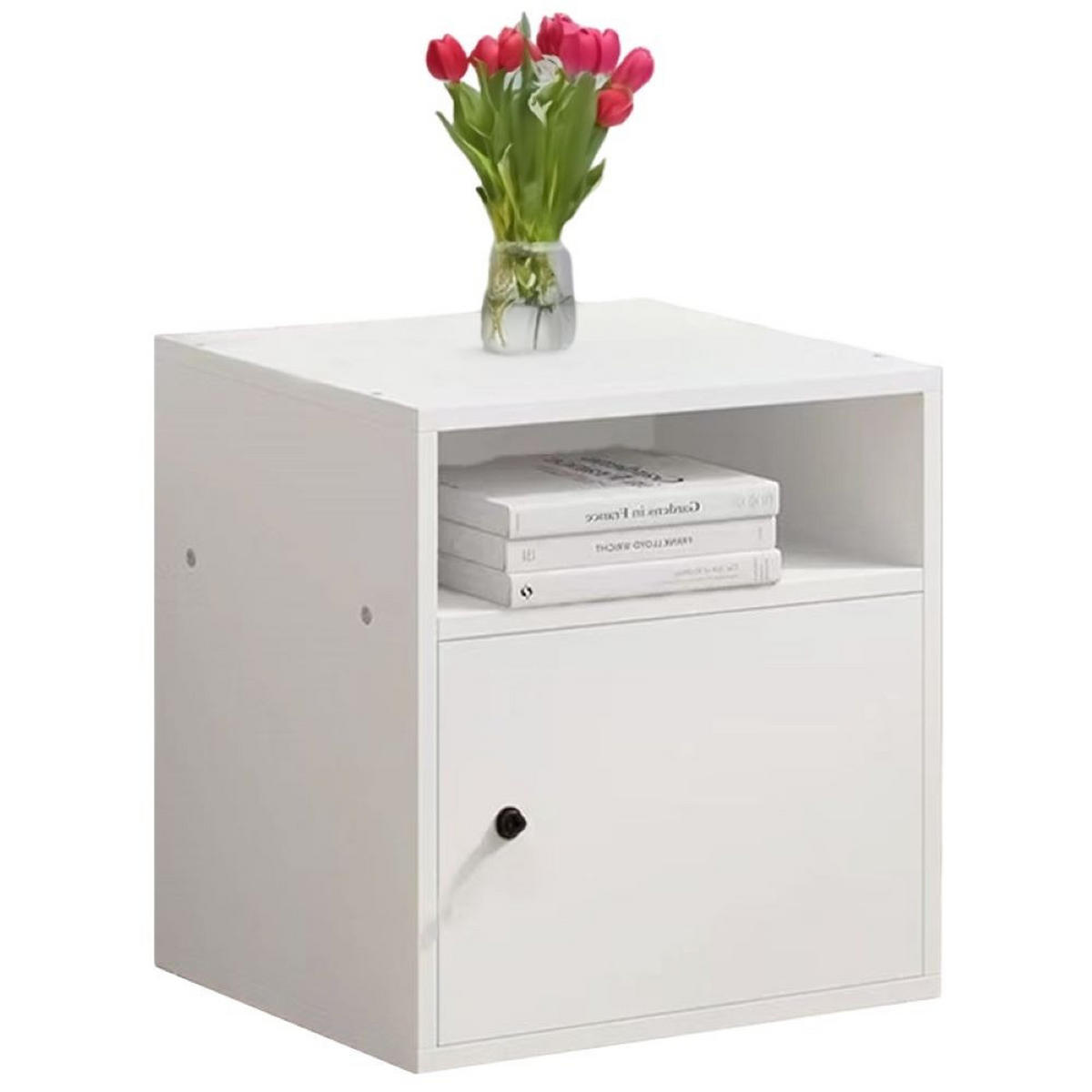 BÜCHERREGAL, weiß 40/34/56 cm - Weiß, Holzwerkstoff (40/56/34cm) - Rebiko