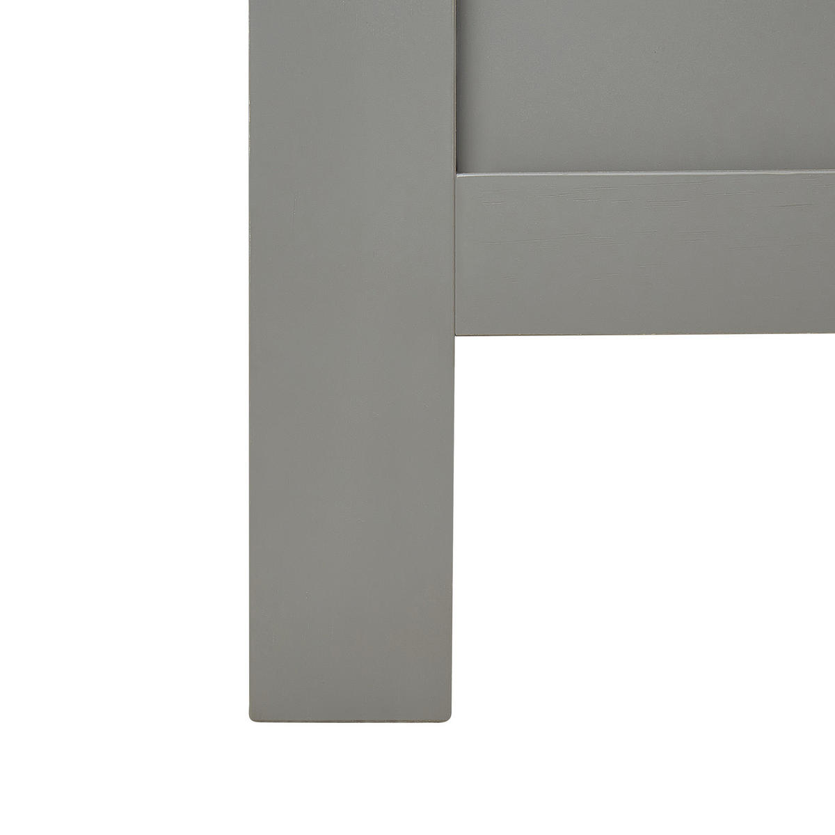 HOLZBETT 160/200cm Grau Mayenne - Grau, Holz (160/200cm) - Beliani