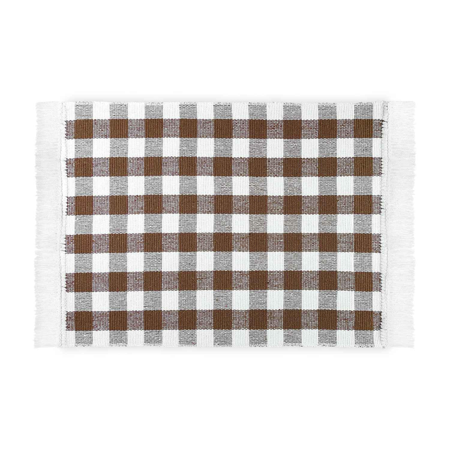 WohnDirect Küchenteppich Braun 50x75 cm