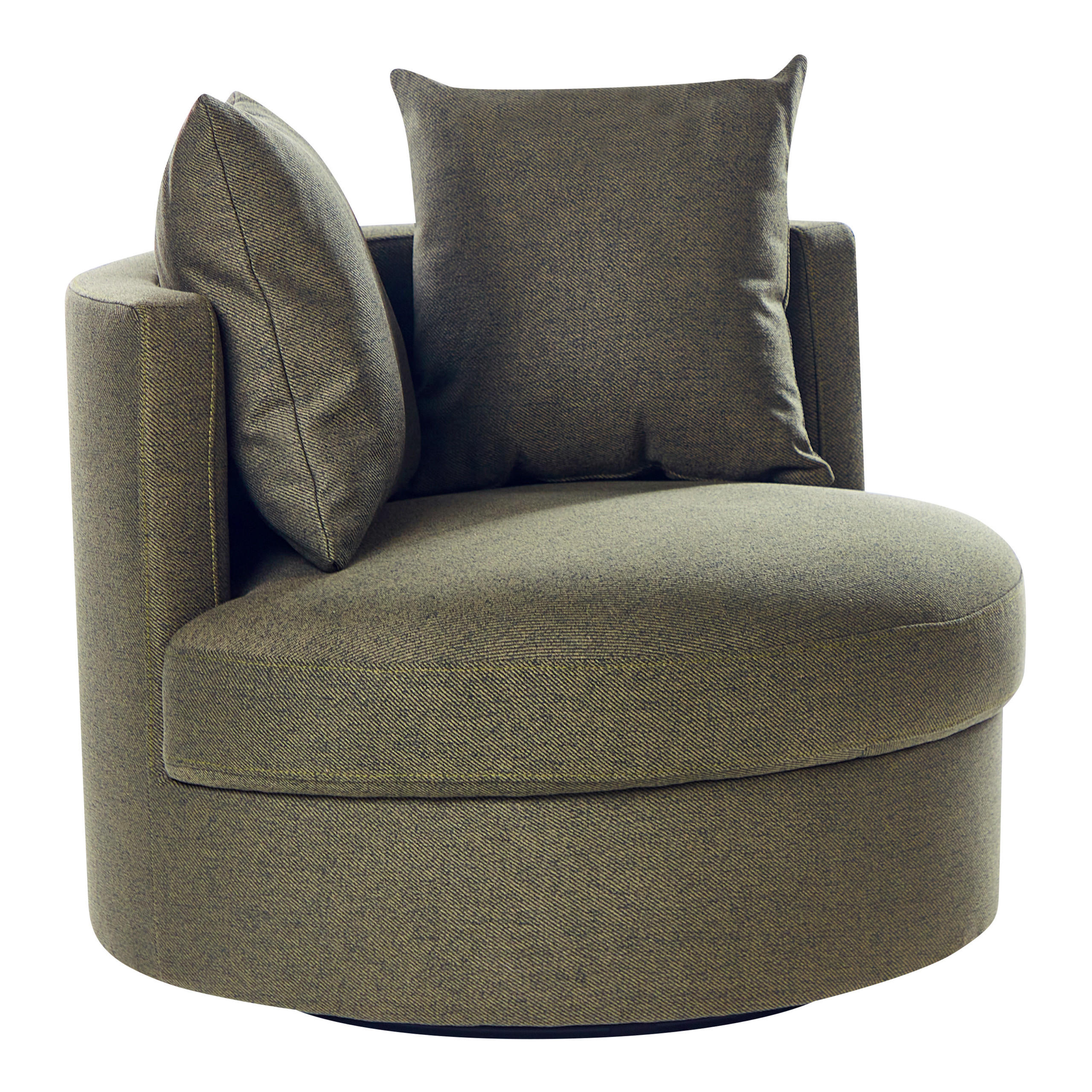 SESSEL Dunkelgrün Dalby - Grün, Textil (82/61/82cm) - Beliani