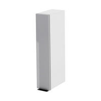 HÄNGESCHRANK – 15 cm – W15 – Lunara – Grau Hochglanz - Grau, Holzwerkstoff (15/72/30cm) - hi-markt