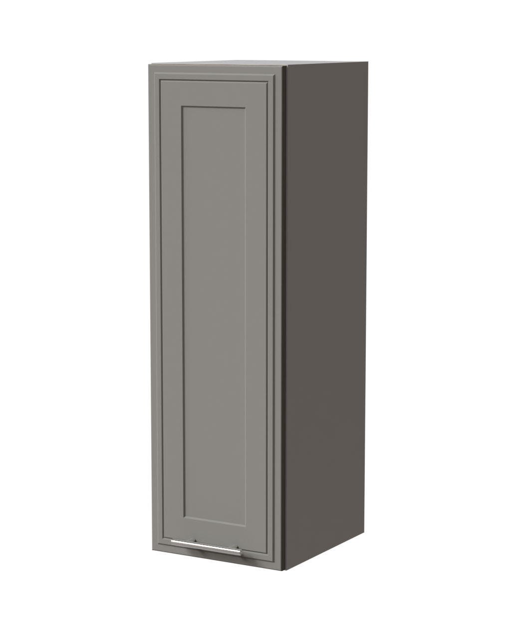 HÄNGESCHRANK Salo W4/30 Grau / Dust Grey Matt 30 / 32,5 / 96cm - Grau, Holz/Holzwerkstoff (30/96/32.5cm) - Feldmann-Wohnen