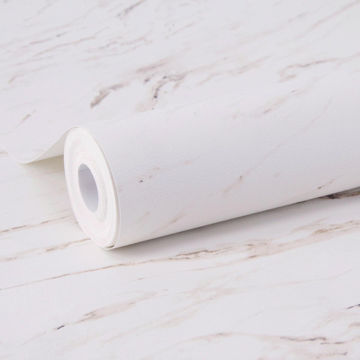 VLIESTAPETE Marmor - Weiß, Papier/Kunststoff (52/1000cm) - Easy Decor