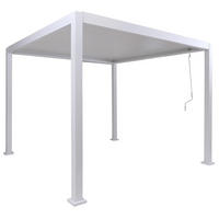 PERGOLA Weiß - Weiß, Metall (302/235/302cm) - MCW