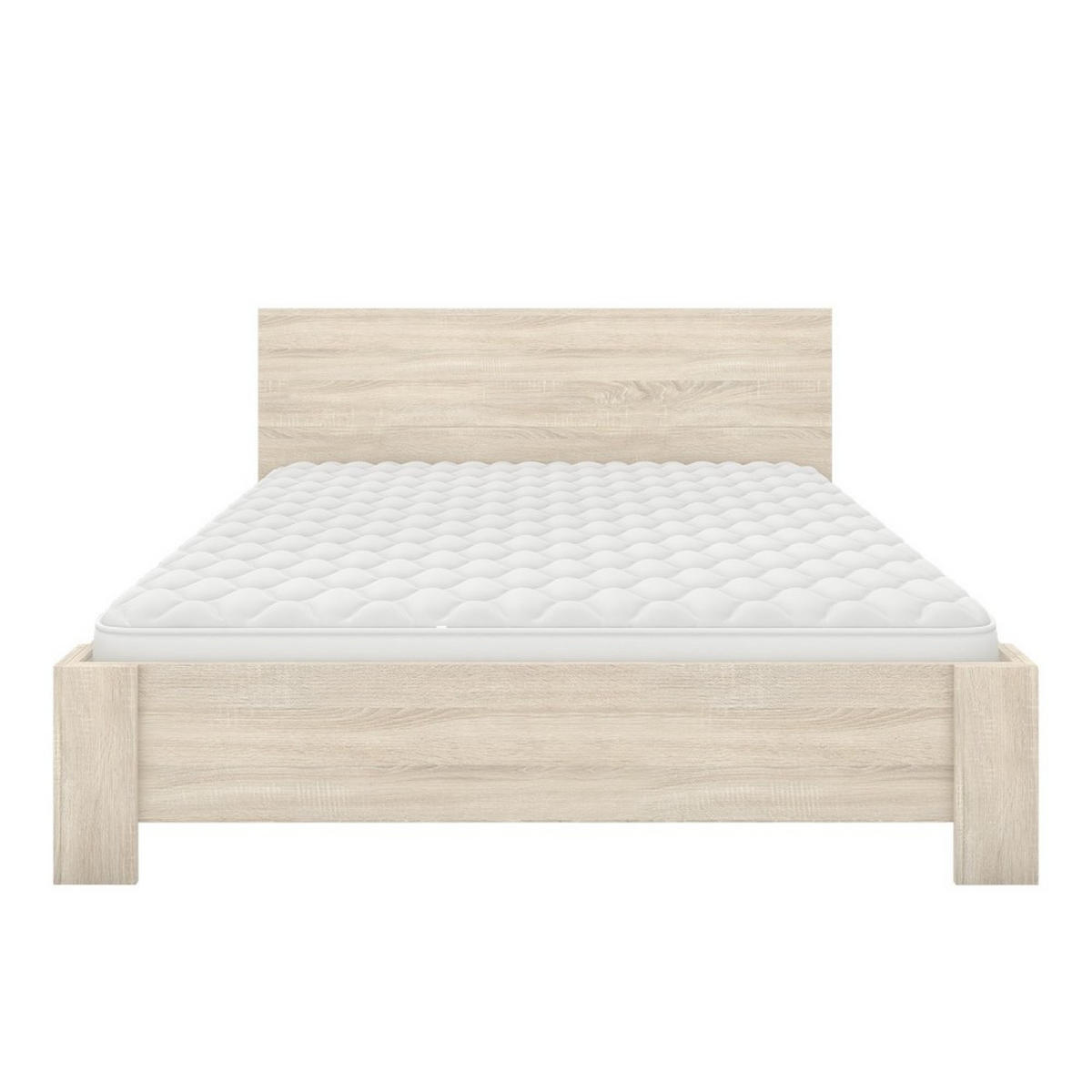 DOPPELBETT 169/90/207 cm Mediolan ohne Matratze 160x200 cm Sonoma,Sonoma - Sonoma Eiche, Holzwerkstoff - imoebel24